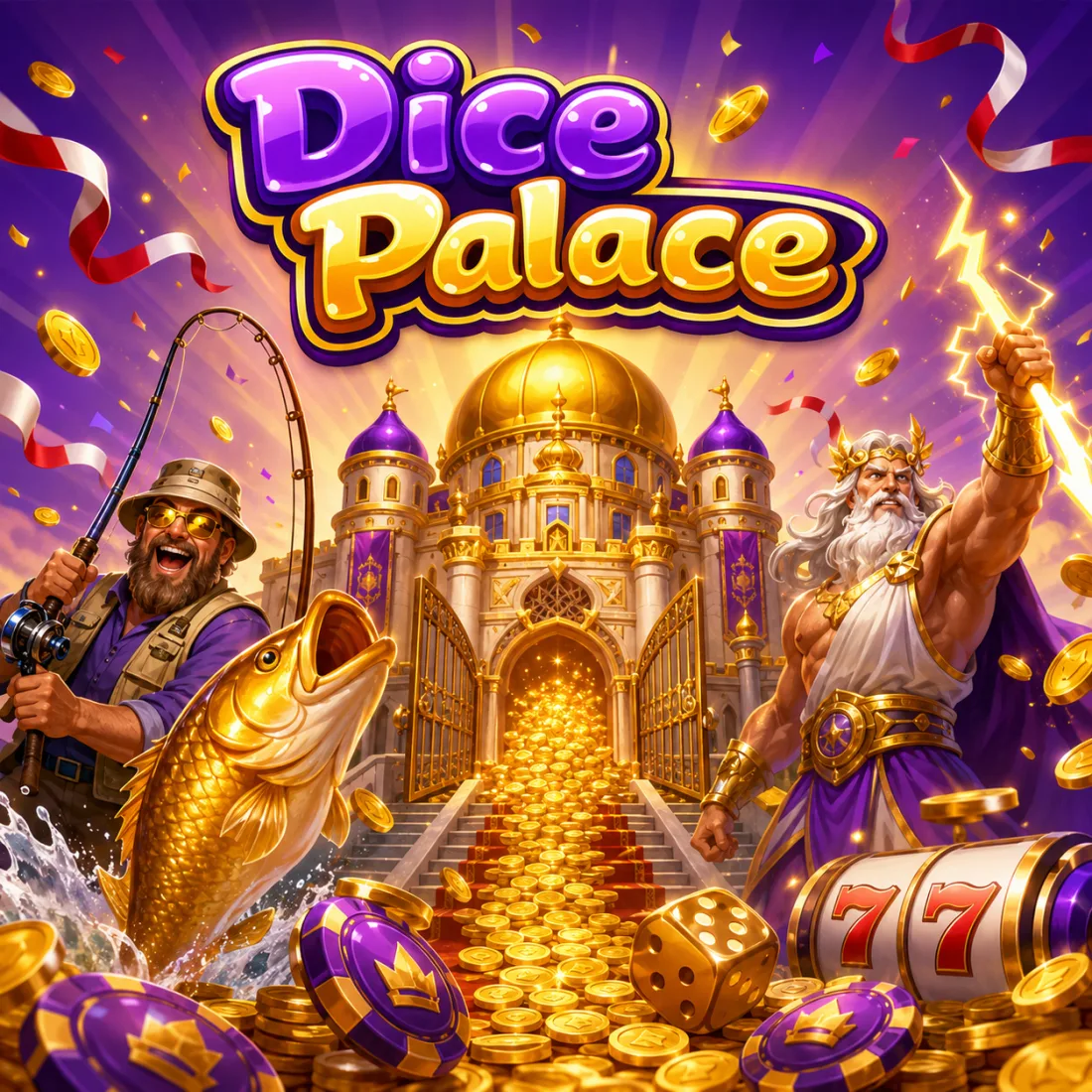 Dice Palace Casino — sloty i kasyno na żywo